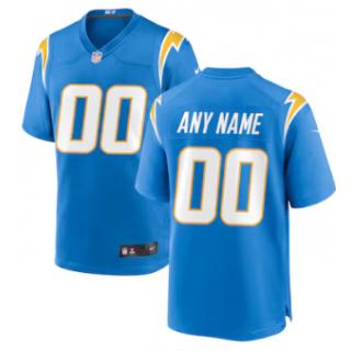 Custom,Los Angeles Chargers Nike Game Jersey - Blue